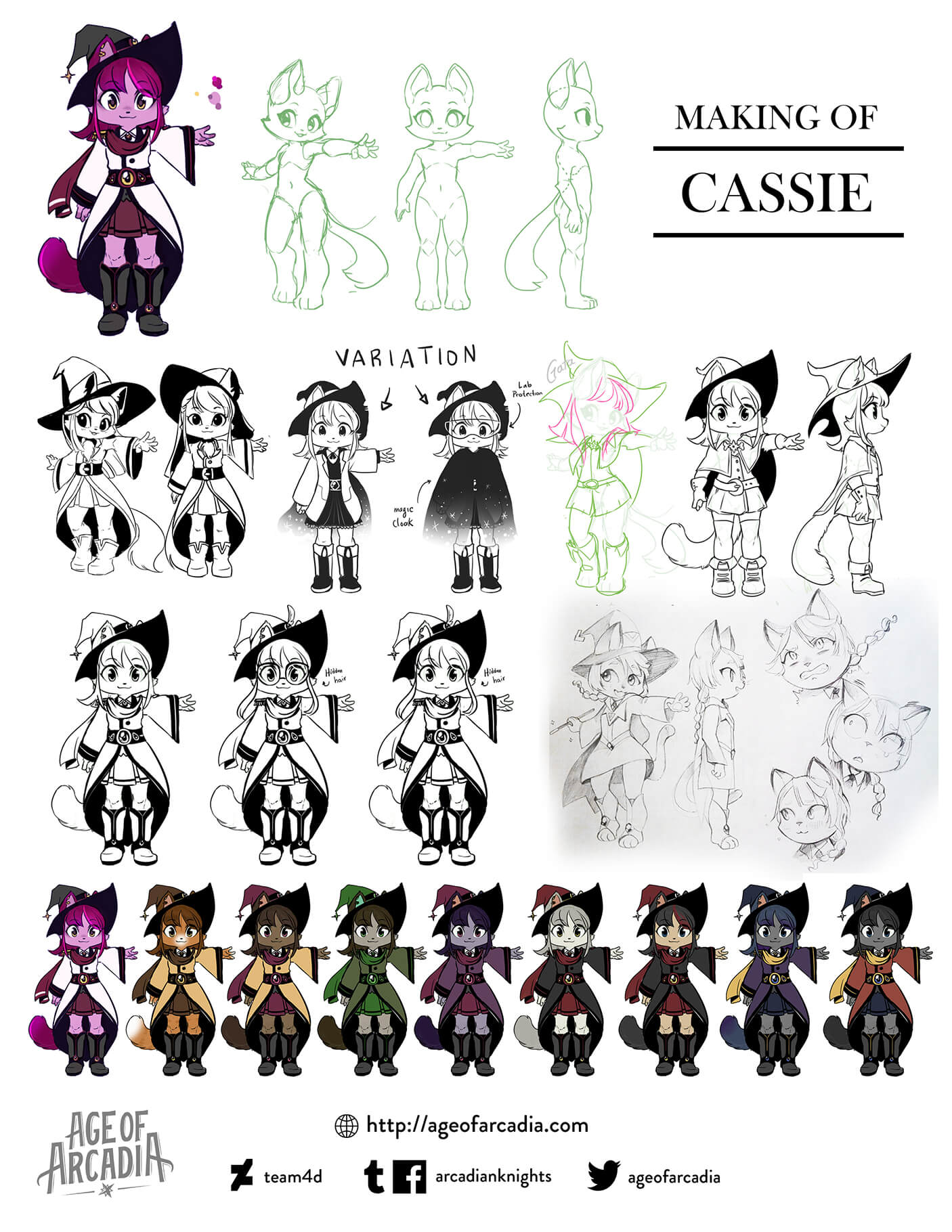 Cassie Concept Art